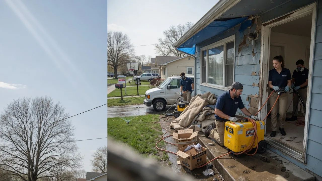 Basement Flood Cleanup in Butler, IN near me